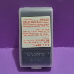 OEM Sony NP-55 Rechargeable 6V 1000 mAh Battery Pack A20 Good Condition.