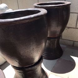 New Flower Pots Made Out Of Cement Perfect Gift For Any Occasion 