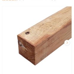 6 in. x 6 in. x 8 ft. #2 Ground Contact Pine Cedar-Tone Pressure-Treated Timber Wood Post