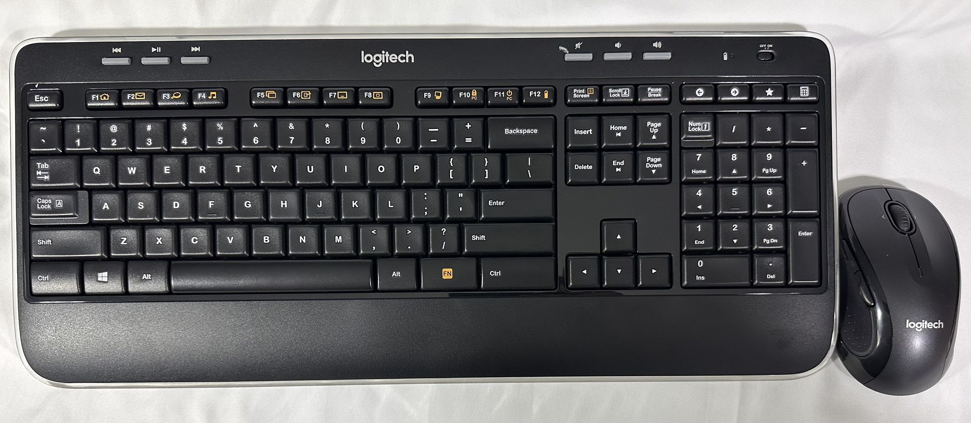 Logitech Wireless Keyboard And Mouse Brand New Open Box