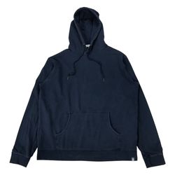 Peter Millar Crown Lava Wash Casual Hoodie Mens Large L Blue Pullover Sweatshirt