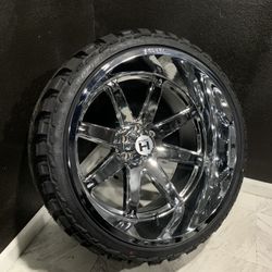 Hostile 24x14 Chrome