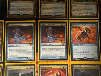 Sphinx Ambassador / Consecrated Sphinx and more for the Ur-Sphinx mtg magic the gathering