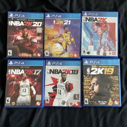 NBA2K 17, 18, 19, 20, 21, 22 (Read Desc)