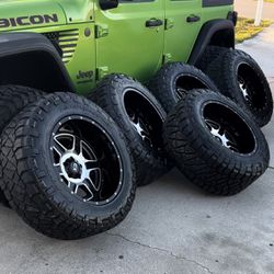 5 Wheels And Brand New Tires 35x13.50R20