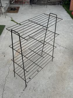 Vintage Atomic Mid Century Wire Racks 