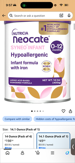 Baby formula