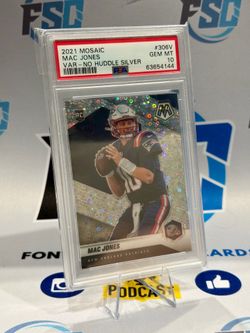 Mosaic Mac Jones Rookie PSA 10