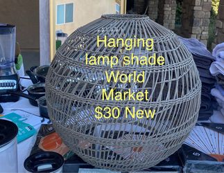 Hanging lamp shade