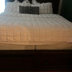 Wooden Bed