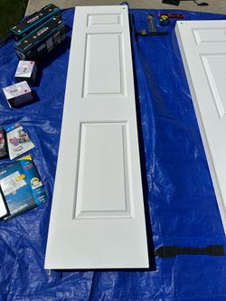 Bifold wooden closet doors