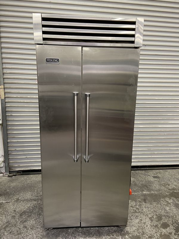 36” Viking Professional Refrigerator Side by Side 2 Door Domestic