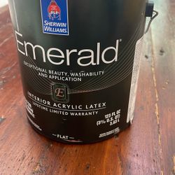 Sherwin-Williams emerald interior acrylic paint