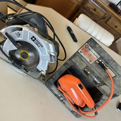 Circular saw and jigsaw