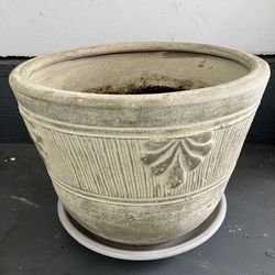 Ceramic Plant Pot 15"X12"