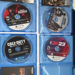 Lot Of 4 PS5/PS4 Games