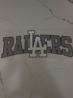 Dodgers and Raiders shirts or Crewneck