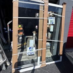 72x80 CWS Impact Sliding Glass Door