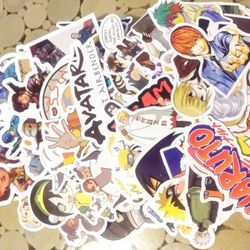 Animation And Stranger Things Sticker Collection