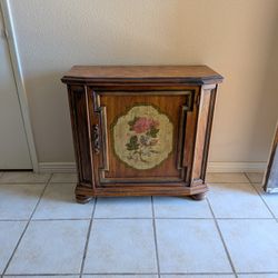 Vintage Accent Or Entry Way Cabinet