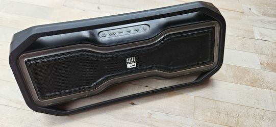 Altec Lansing RockBox portable waterproof Bluetooth speaker