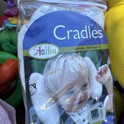 Baby car seat pillow