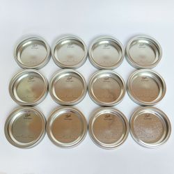 (12) New Ball Wide Mouth Jar Lids and Bands/Rings