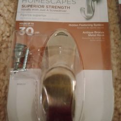 Five Wall Mount Hook.. Up To 30lb