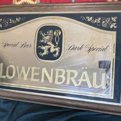 Bar Mirrors lowenbrau & Miller High Life 