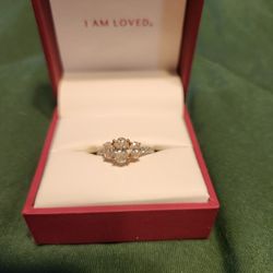 Lab Created Custom Engagement Ring 