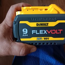 De'walt  9AH FlexVolt 