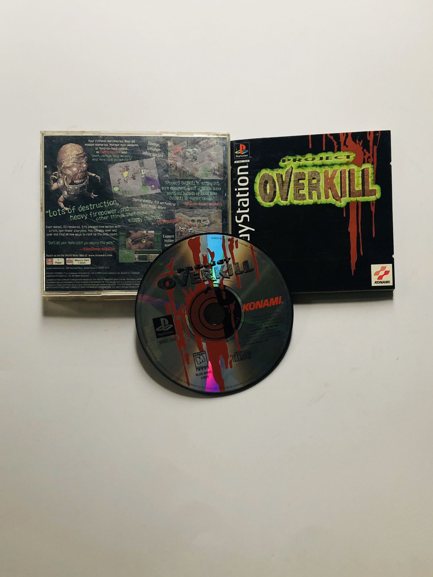 Project overkill PlayStation 1 Ps1