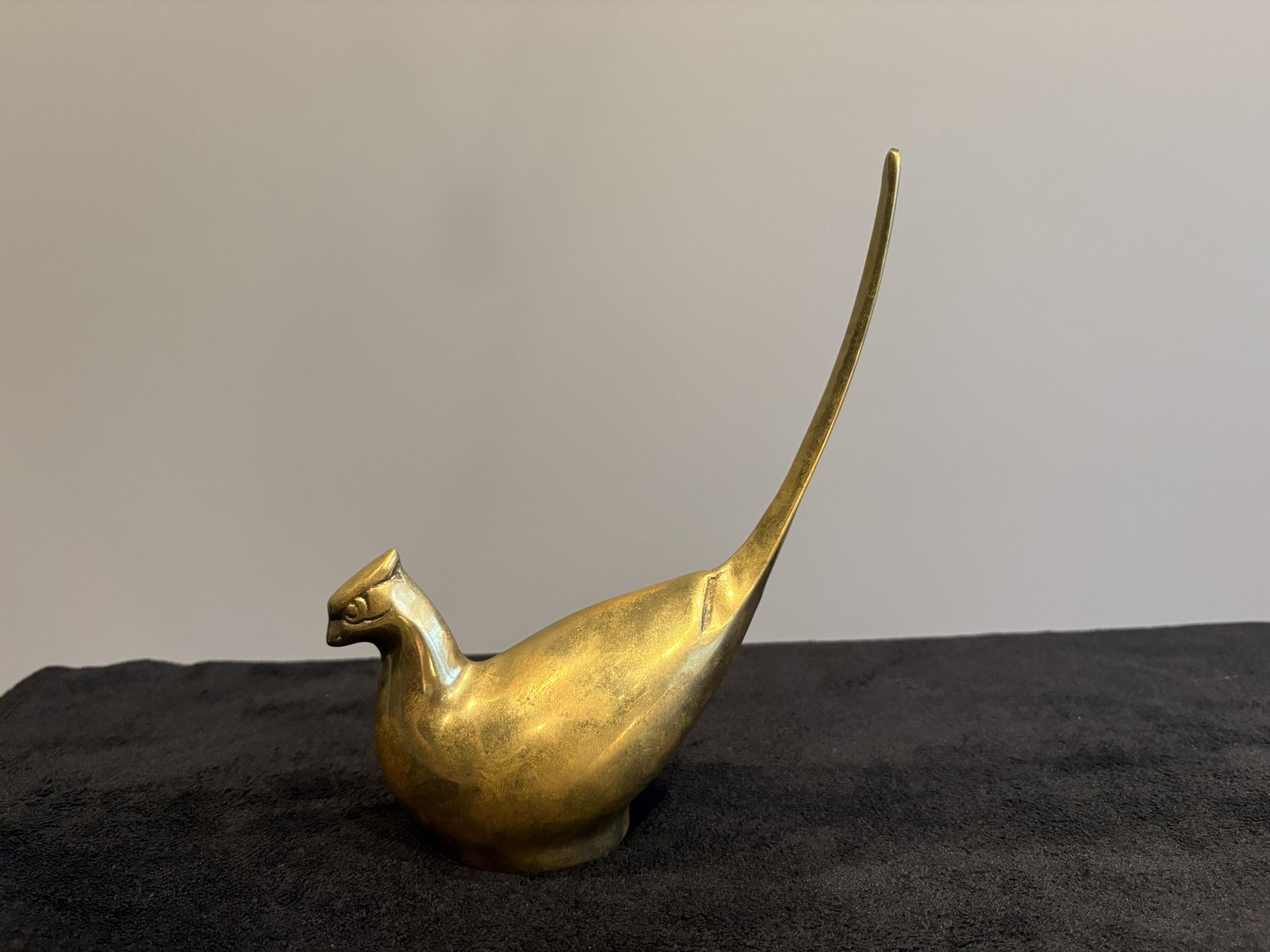 Brass Pheasant Paperweight