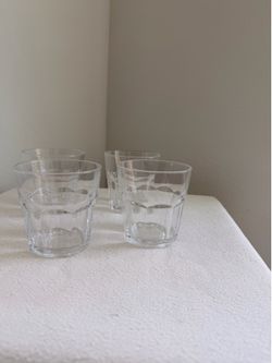 Set of 4  Glass Tumblers