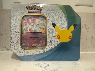 Pokémon TCG Sylveon ex 30th Anniversary Tin