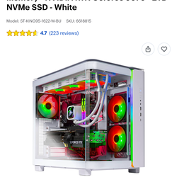 Barley used PC 1070  Ryzen 7 R7000x OLED Monitor included.