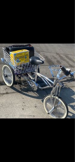 Three wheeler Lowrider bike 16" electric custom build