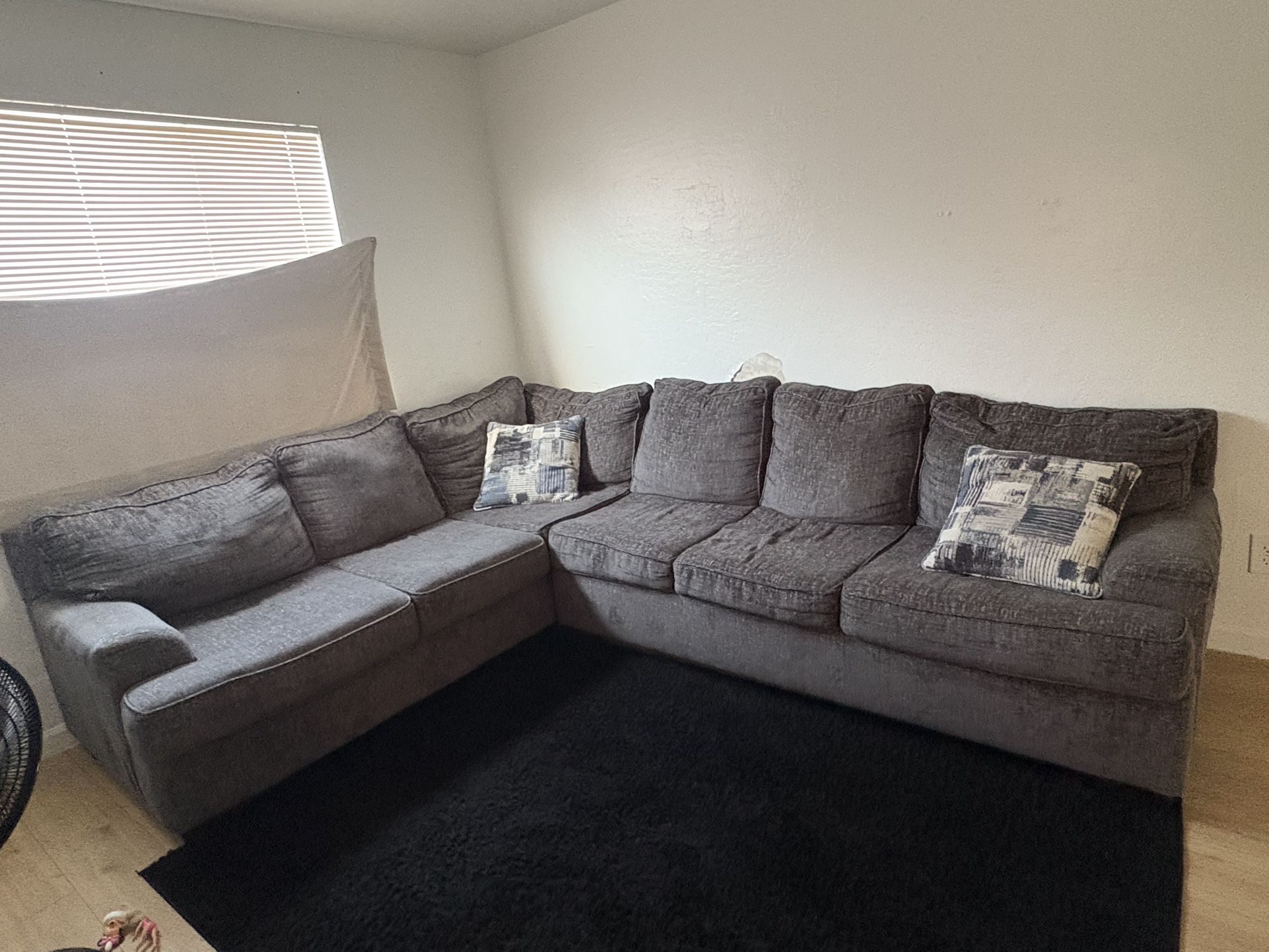 Sectional Grey Couches