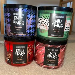 Bath & BodyWorks three Wick Candles 