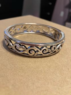 Brighton silver plated bangle