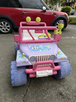 Barbie Power Wheels Jeep