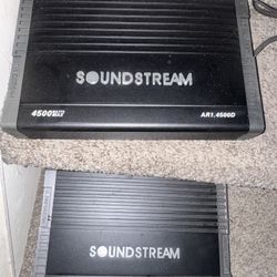 Soundstream Amps 4500w & 1200w