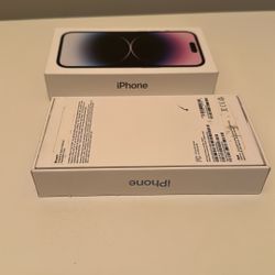 Emty Box iPhone 14 