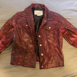 Red Leather Jacket
