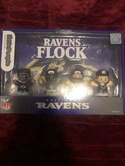 Ravens Flock Figures