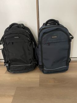 2 Travel Backpacks with Wheels