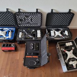 4 Drones W/ Long-range Alienware Transmitter/receiver
