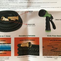 Flex Hose with Nozzel