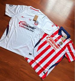Soccer chivas  jersey  home and away fan version best quality you can find small to 4xl  Futbol playera chivas Guadalajara local small to 4xl slim fit