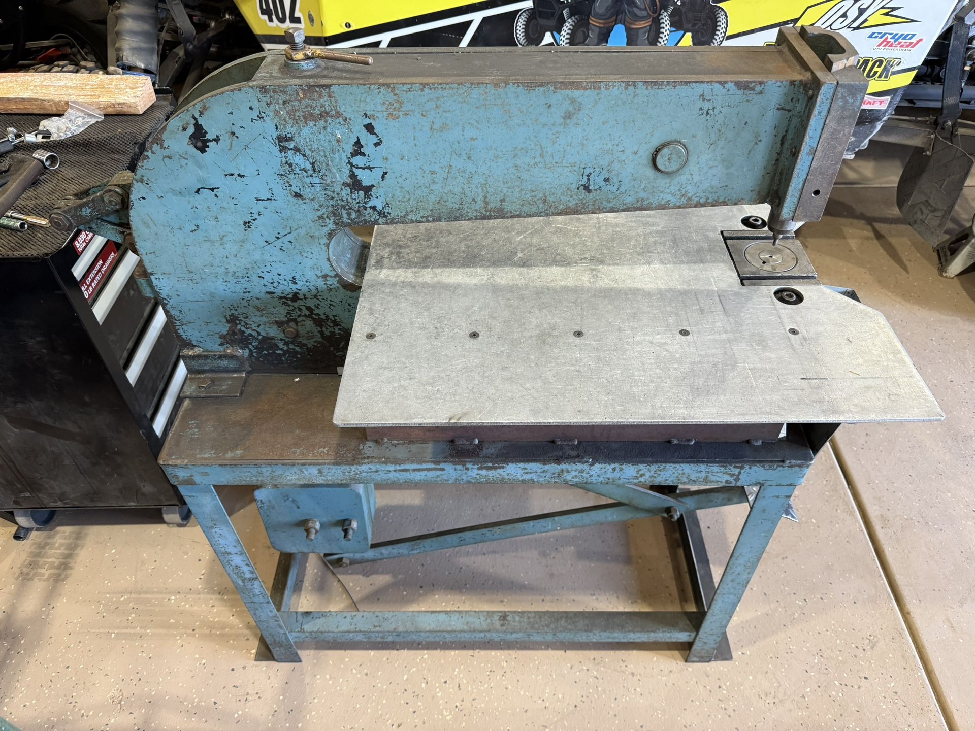 Roper Whitney Punch Metal Fabrication.